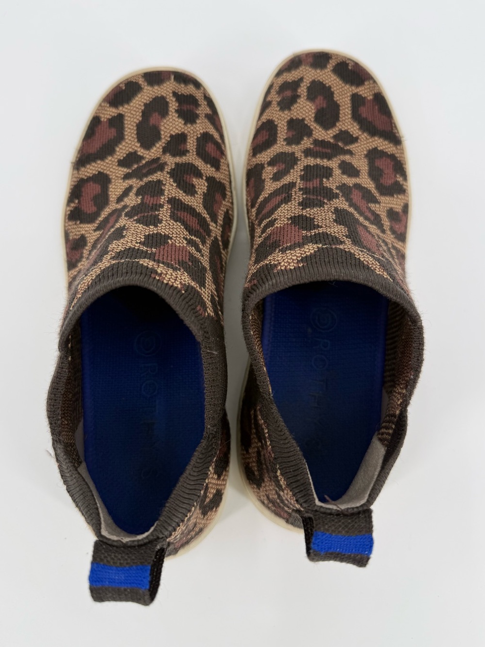 Rothy's The Chelsea Leopard Ankle Sneaker Boot | Wildcat | 8.5 - Picture 6 of 7